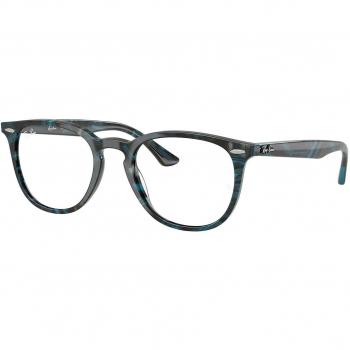 Ray-Ban RX7159F Asian Fit 8394 Men's Eyeglasses Brown Size 52 (Frame Only) - Blue Light Block Available