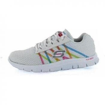 Skechers 11885 WMT - Zapatos de cordones para mujer, color, talla 41 UE