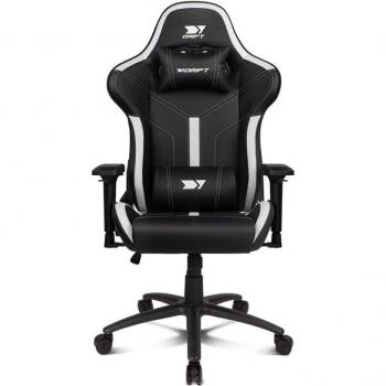Silla Gaming Drift DR350 Profesional con Reposabrazos 4D, Ruedas Silenciosas y Cojines Lumbar/Cervical