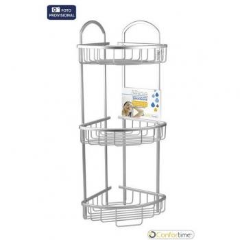 Estantería de Baño Confortime Alluma con 3 Estantes de Esquina