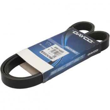 Correa acanalada en V poli V DAYCO 6PK1140EE, tipo de producto: correa trapecial poli V, características: longitud 1140 mm, perfil 6PK, diseño acanalado para transmisión de
