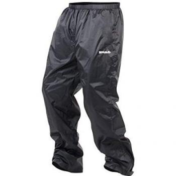 Shad X0SR20M Pantalón de Lluvia, Negro, Talla XL