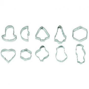 Imf Serie Set 10 Cortapastas INOX, Stainless Steel