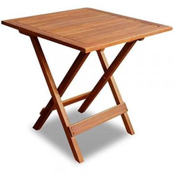 vidaXL Outdoor Coffee Side Table Acacia Wood Brown Plant Stand Patio Furniture