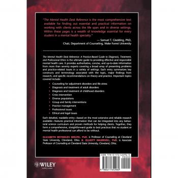 Mental Health Desk Reference: Comprehensive Guide to Diagnosis, Treatment, and Ethics