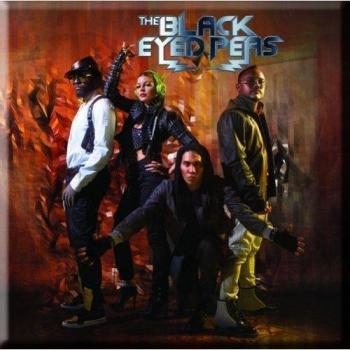Imán para nevera con foto de Black Eyed Peas The End Band One Size negro