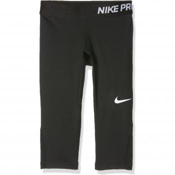 Nike G Np Cl Cpri Mallas, Niñas, Negro / Blanco, XS