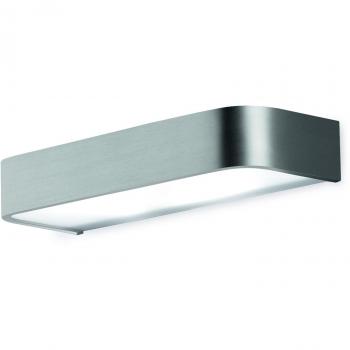 Aplique de baño Arcos con LED 30 cm níquel
