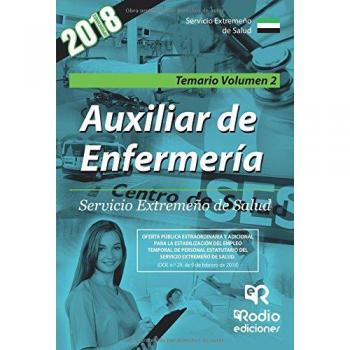 Auxiliar de Enfermería. Servicio Extremeño de Salud. Temario Volumen 2