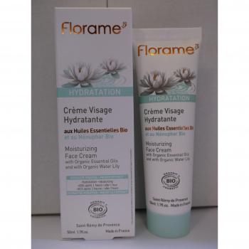 Florame Crema Facial Hidratante Nenúfar Bio 50ml