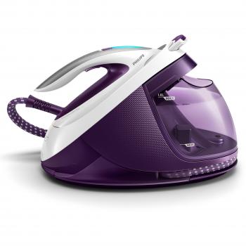 Centro de Planchado Philips Perfect Care Elite 2700W 1.8L T-ionicGlide 7.7 bar 155 g/min Efecto Presión 550g Blanco y Púrpura
