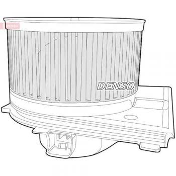 Ventilador Habitáculo Denso DEA02005 12V con Resistencia para Vehículos con Dirección a la Izquierda