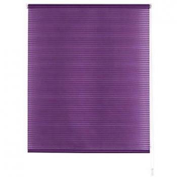 Blindecor L200 - Estor enrollable translúcido rayado, 160 x 180 cm, color violeta