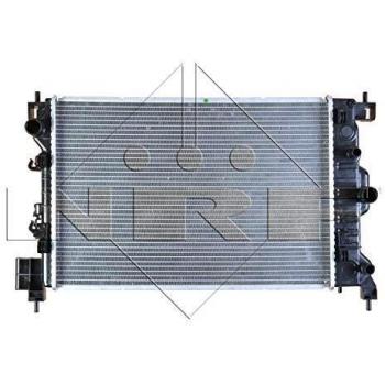 Radiador de refrigeración del motor NRF 58496, alta eficiencia, compatible con múltiples modelos de vehículos, fabricado con materiales de calidad para una durabilidad óptima y un rendimiento mejorado en la gestión térmica del motor