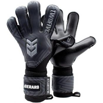Guantes de Portero Twofive Blackout Atlanta96 Pro - Profesionales, Reforzados, Personalizables, Talla 6
