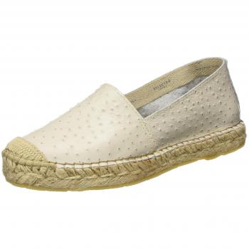 SELECTED FEMME Sfmarley Ostrich Espadrilles, Alpargatas para Mujer, Beige