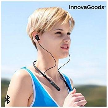 InnovaGoods Auriculares Inalámbricos Magnéticos Deportivos