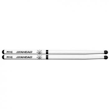 Ahead M1C Aluminum Short Taper Marching Drumsticks