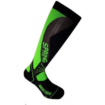 Spring Motocross/MTB Calcetines – Touring Escape 2207, Negro/Verde