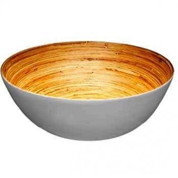 Ensaladera Ecológica de Bambú Blanco 25 cm - 5five Simply Smart