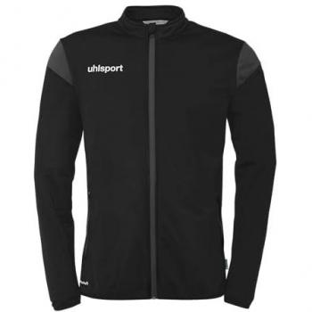 Uhlsport Chaqueta de Chándal Squad 27 Classic Unisex con bolsillos con cremallera, sudadera sin capucha, ideal para entrenamiento