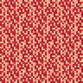 Saint Honore - Papel pintado gresite tricolor