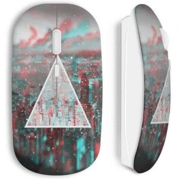Ratón inalámbrico Pyramide City con diseño maniaca y funcionalidad avanzada