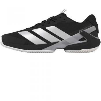Zapatillas de Tenis Adidas Adizero Ubersonic 5 para Tierra Batida - Negro y Plateado