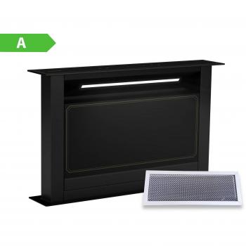 Campana Extractora Victoria Downdraft 60 cm A 8 Niveles + Boost hasta 713,8 m³/h 120 W