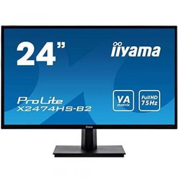 iiyama ProLite X2474HSB2 pantalla para PC 599 cm 23.6 Full HD LED Plana Mate Negro