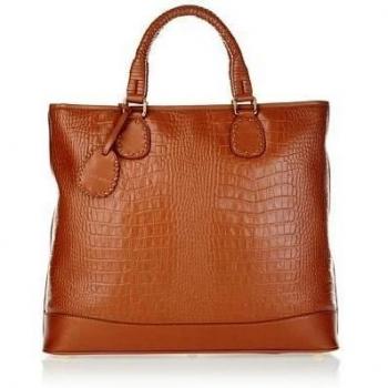 SILVIO TOSSI - Swiss Label Bolso asa de mano Marrón Única