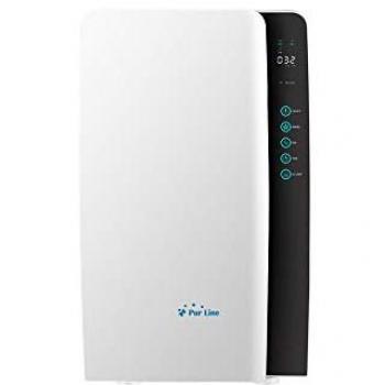 Purline Fresh Air 90 - Purificador de Aire HEPA con Ionizador y 3 Velocidades para Superficies de 35m²
