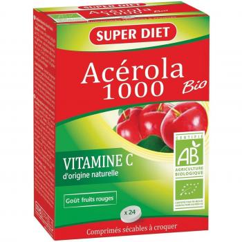 Superdiet Acerola Bio 1000 24 cápsulas
