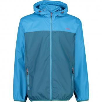 Chaqueta impermeable con capucha CMP para hombre, color Lago profundo, talla 56