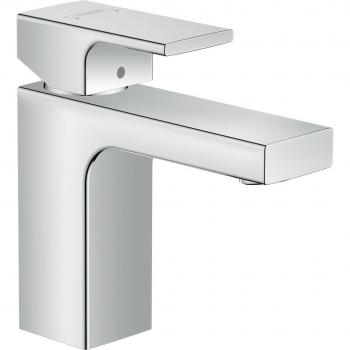 Grifo monomando para lavabo Hansgrohe Vernis Blend con mezclador de lavabo cromado y desagüe sintético