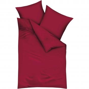 Kaeppel G-130006-14D4-VA97 - Juego de fundas para edredón, 200 cm x 200 cm, color rojo