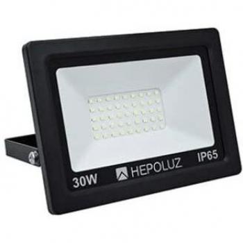 Foco Led exterior negro 6000K