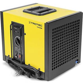 Deshumidificador Comercial Compacto TTK Qube (máx. 20l/día), Apto para Habitaciones de hasta 110 m³, Secador de Condensación Profesional