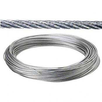 Cable Galvanizado de 6 mm en Rollo de 100 Metros para Uso No Elevación