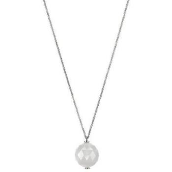 Collar de Mujer Morellato CU01 Acero Inoxidable 45 cm Blanco y Negro