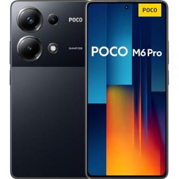 Xiaomi Poco M6 Pro 4G NFC Global Version Smartphone - Pantalla Flow AMOLED de 6.67” con resolución FHD+ y tasa de actualización adaptable hasta 120 Hz, MediaTek Helio G99-Ultra, Triple cámara