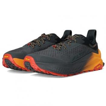Altra Olympus 6 Men's Black/Orange Trail Running Shoes