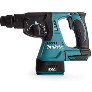 Makita DHR242ZJ - Taladro SDS + 18 V BL 3 funciones, 18 V