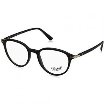 Persol 0PO3169V, Monturas de Gafas para Hombre, Matte Black, 50
