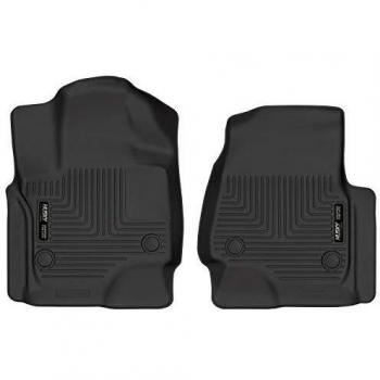 Husky Liners 13341 Fits 2018-19 Ford Expedition Weatherbeater Front Floor Mats,Black