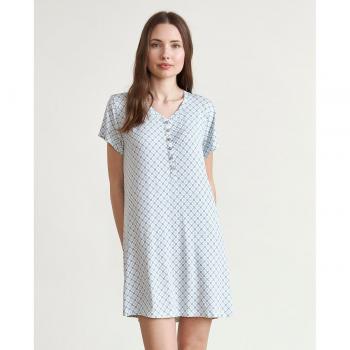 Camisola estampada de mujer de punto con diseño geométrico