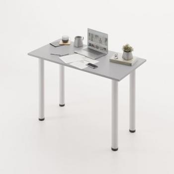 Mesa Escritorio Oyun de Aluminio LAN con Patas Blancas (119x60x75 cm) - Plykit
