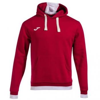 Sudadera con capucha Joma Confort II hombre/niño rojo blanco XXL