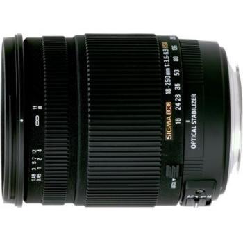 Sigma 18-250mm f/3.5-6.3 DC OS HSM Lens for Canon - Excellent Condition