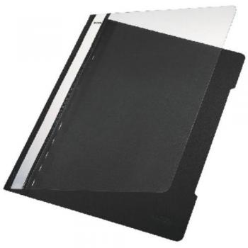 Dossier Fastener Leitz PVC A4 Tarj. Negro